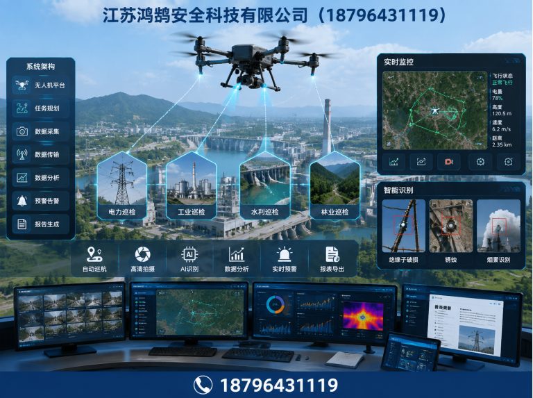 永州无人机巡检系统展示图